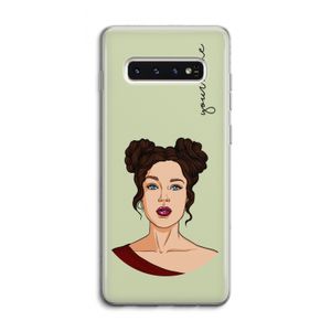 Pop-Art Creator: Samsung Galaxy S10 4G Transparant Hoesje