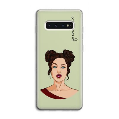 Pop-Art Creator: Samsung Galaxy S10 4G Transparant Hoesje