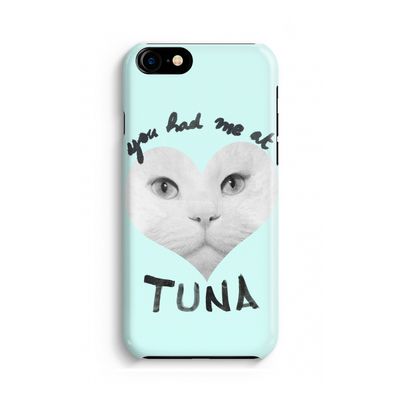 You had me at tuna: Volledig geprint iPhone SE 2020 Hoesje