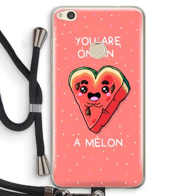 One In A Melon: Huawei Ascend P8 Lite (2017) Transparant Hoesje met koord