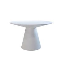 Giga Meubel - Eettafel Beige Rond - Beton Ciré - Ø150cm