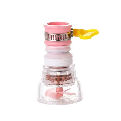 EcoStream 360 - Universele Waterbesparende Kraanbubbler met Rotatie Nozzle