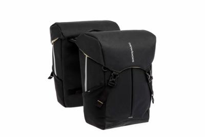 New Looxs Sports MIK Dubbele Fietstas 40 Liter Zwart