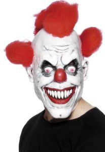 Clown 3/4 masker horror