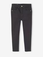 Slim meisjesbroek smalle lichaamsbouw antraciet Slim meisjesbroek smalle lichaamsbouw antraciet