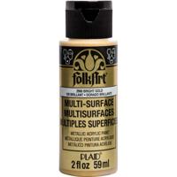 FolkArt • multi-surface metallic bright gold 59ml