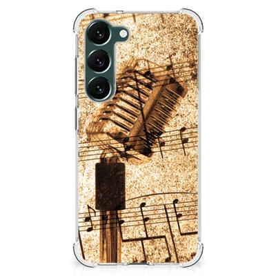 Samsung Galaxy S23 Plus Anti-shock Hoesje met foto Bladmuziek Samsung Galaxy S23 Plus Anti-shock Hoesje met foto Bladmuziek