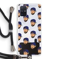 Drake Away: Samsung Galaxy A71 Transparant Hoesje met koord