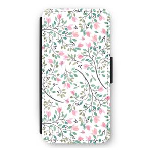 Sierlijke bloemen: iPhone 12 Pro Max Flip Hoesje