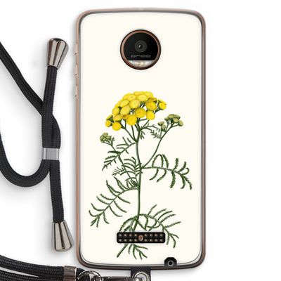 Tansy: Motorola Moto Z Force Transparant Hoesje met koord