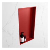 Wandnis Solid Surface Easy | In- en opbouw | 30x60x8 cm | 1 vak | Fire