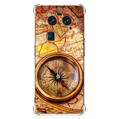 OPPO Find X6 Telefoonhoesje met valbescherming Kompas OPPO Find X6 Telefoonhoesje met valbescherming Kompas