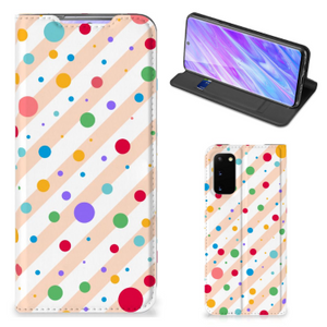 Samsung Galaxy S20 Hoesje met Magneet Dots