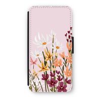Painted wildflowers: iPhone 8 Flip Hoesje