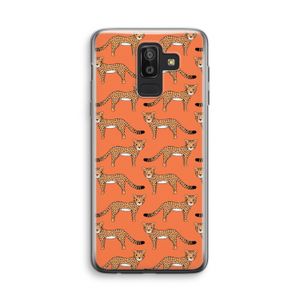 Cheetah: Samsung Galaxy J8 (2018) Transparant Hoesje