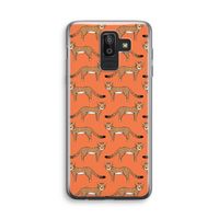 Cheetah: Samsung Galaxy J8 (2018) Transparant Hoesje