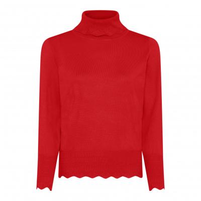 micha - Rood | Dames | Vest | Rood | S | regular | Kamst mode