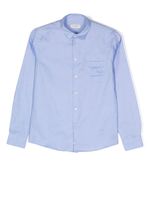 Paolo Pecora Kids chemise à manches longues - Bleu