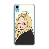 Mary Kate: iPhone XR Transparant Hoesje