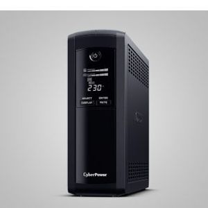 CyberPower Tracer III VP1600ELCD-FR UPS Line-interactive 1600 VA 900 W 5 AC-uitgang(en)