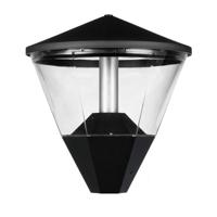 Franssen Professionele lantaarnkapCity Highlight Led - 3000K - 47cm zwart - 10-20269