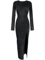 Stolen Girlfriends Club robe en jean Moto à coupe longue - Noir