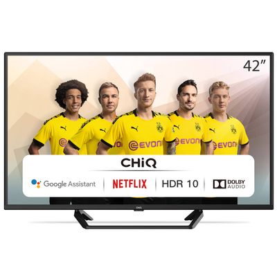 Chiq L42g6f - 42 Inch Android Tv - 2k Fhd(1920 * 1080) Hdr10 - Dolby Audio - Chromecast Chiq L42g6f - 42 Inch Android Tv - 2k Fhd(1920 * 1080) Hdr10 - Dolby Audio - Chromecast