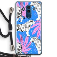 Tijger: Huawei Mate 10 Pro Transparant Hoesje met koord