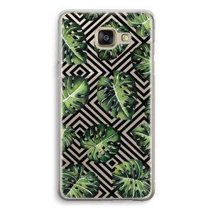 Geometrische jungle: Samsung Galaxy A5 (2016) Transparant Hoesje