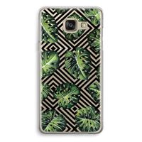 Geometrische jungle: Samsung Galaxy A5 (2016) Transparant Hoesje