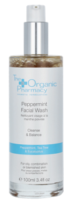 The Organic Pharmacy Peppermint Facial Wash 100ml Make-up verwijderaar en reiniger