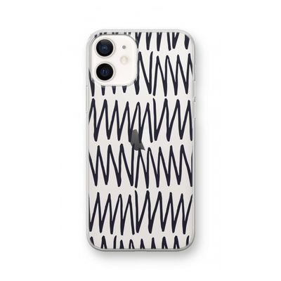 Marrakech Zigzag: iPhone 12 Transparant Hoesje