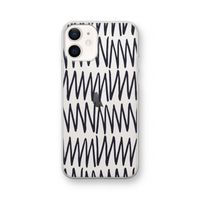 Marrakech Zigzag: iPhone 12 Transparant Hoesje