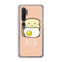 Sleep All Day: Xiaomi Mi Note 10 Transparant Hoesje