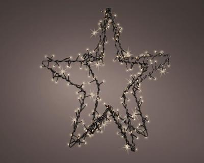 Led ster 3D 98 cm 400 lamps warm wit