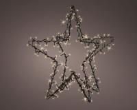 Led ster 3D 98 cm 400 lamps warm wit