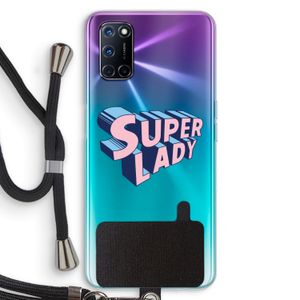 Superlady: Oppo A72 Transparant Hoesje met koord
