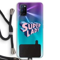 Superlady: Oppo A72 Transparant Hoesje met koord