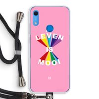 Het Leven Is Mooi: Huawei Y6s Transparant Hoesje met koord