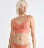 Zero Feel Kanten Bralette gevuld - Bliss - Bh Top met smalle bandjes - Uitneembare vulling