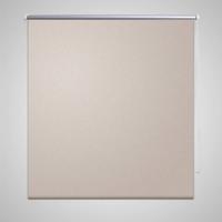 VidaXL Rolgordijn verduisterend 84,4 x 175 cm stofbreedte 80 cm beige