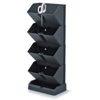 Verticale kruidentuin - modulair - antraciet grijs - 20 x 11 x 48 cm