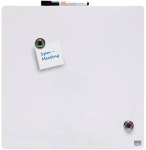 Nobo Mini whiteboard, magnetisch, tegel zonder lijst, 36 x 36 cm