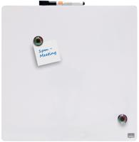 Nobo Mini whiteboard, magnetisch, tegel zonder lijst, 36 x 36 cm