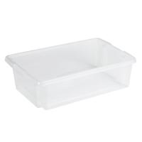 Sunware opslagbox Nesta - kunststof - 30 liter - transparant - 59 x 39 x 17 cm