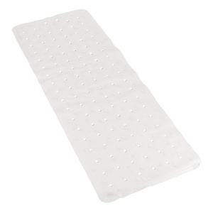 Gerimport Badmat - anti slip - wit - 35 x 97 cm - rechthoekig