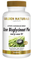 Golden Naturals Ijzer Bisglycinaat Plus Capsules