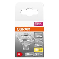 OSRAM 4058075433762 LED-lamp Energielabel F (A - G) GU5.3 Reflector 6.5 W = 50 W Warmwit (Ø x l) 50 mm x 46 mm 1 stuk(s) - thumbnail