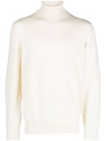 Brunello Cucinelli pull en cachemire à col roulé - Blanc