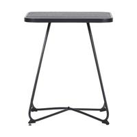 Lisomme Meike bistro tafel zwart - 58 x 58 cm